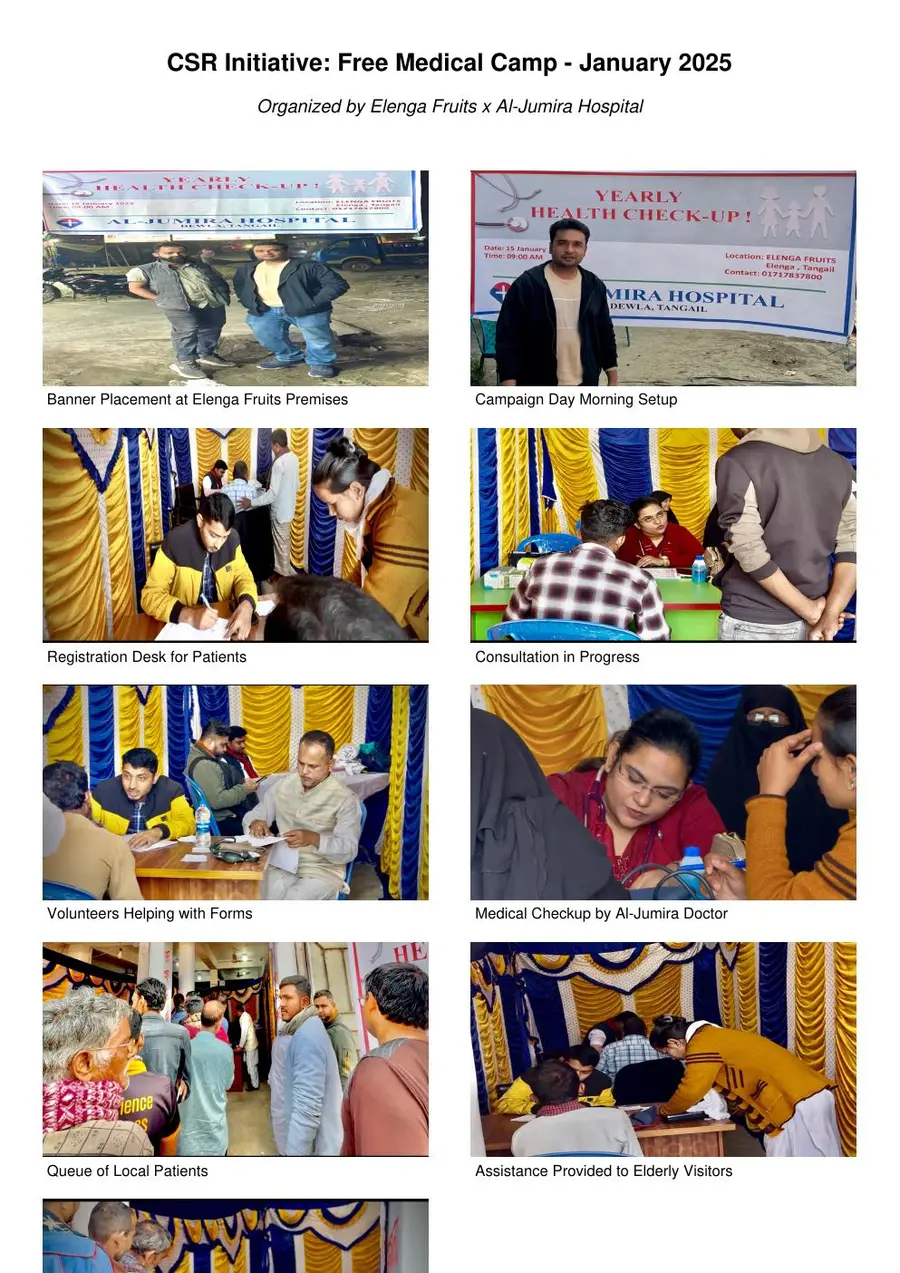 AL-JUMIRA HOSPITAL community medical camp